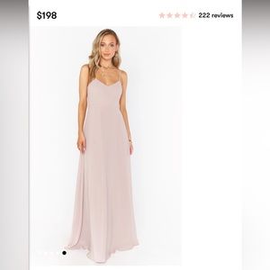 Show Me Your MuMu Faith Maxi Dress in Soft Beige Chiffon